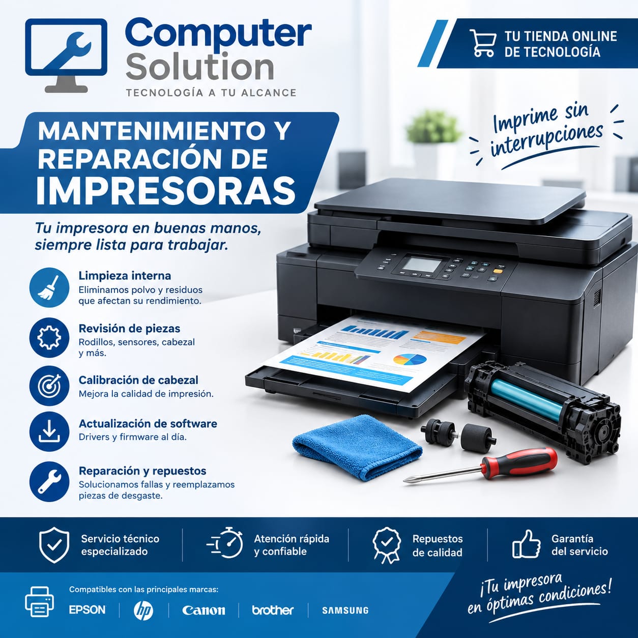 MATENIMIENTO Y/O REP DE IMPRESORAS - 1