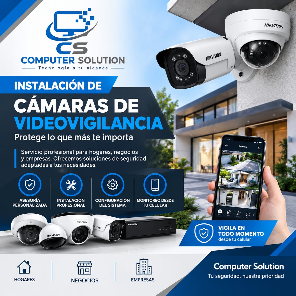 INSTALACION DE CÁMARAS DE VIDEOVIGILANCIA - 1