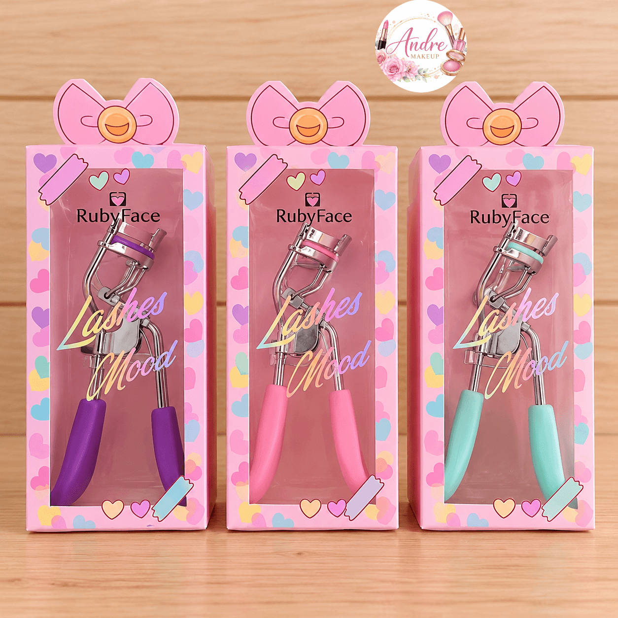 💖 Arqueador de Pestañas RubyFace – Lashes Mood 💖