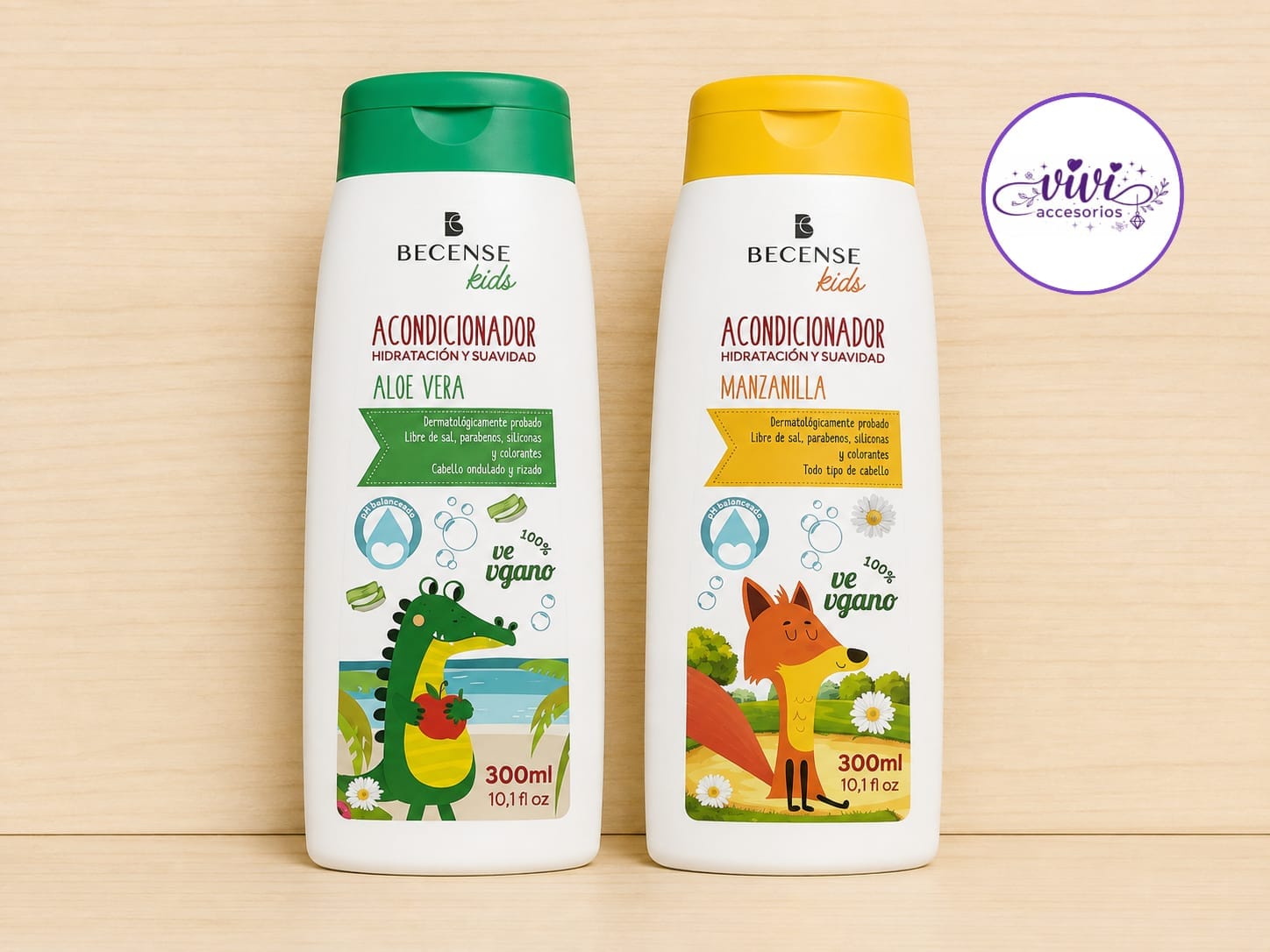 Acondicionador Suave Becense Kids – Aloe Vera / Manzanilla