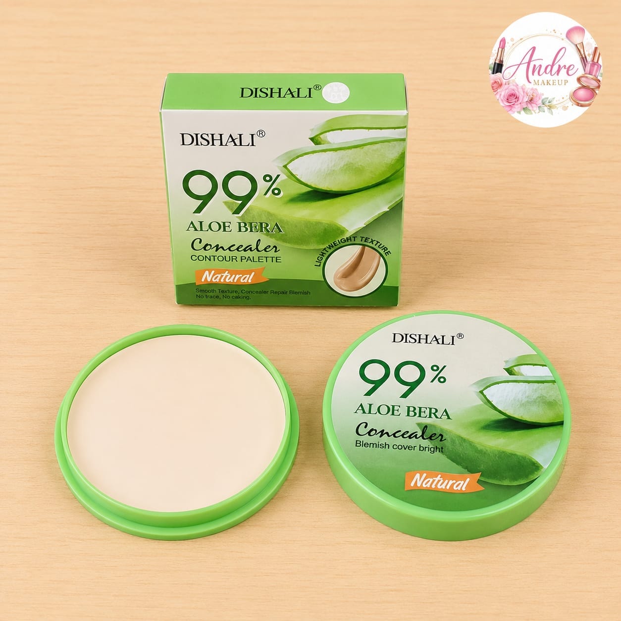 💚✨ Corrector Dishali 99% Aloe Vera – Natural