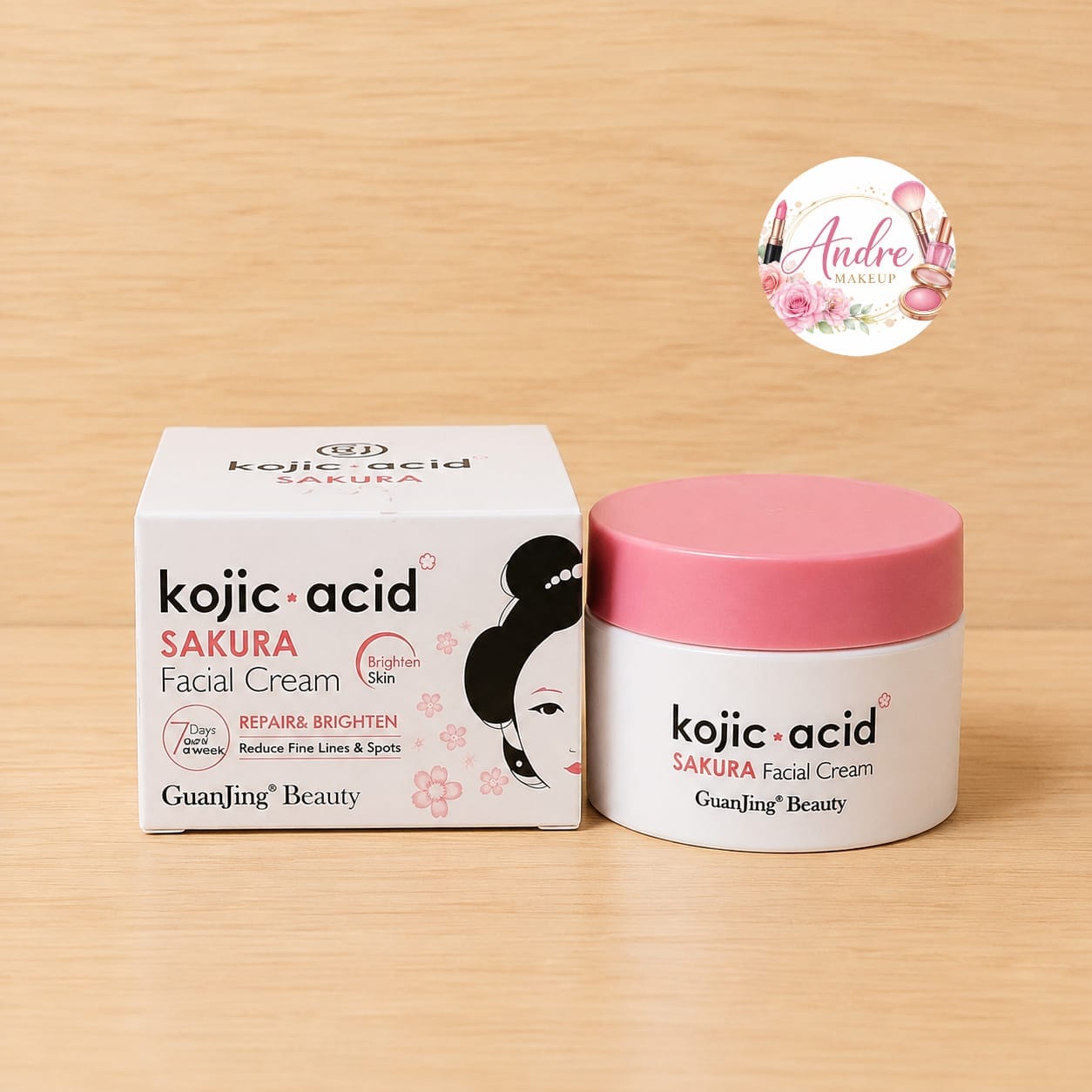 ✨ Crema Facial Kojic Acid Sakura ✨