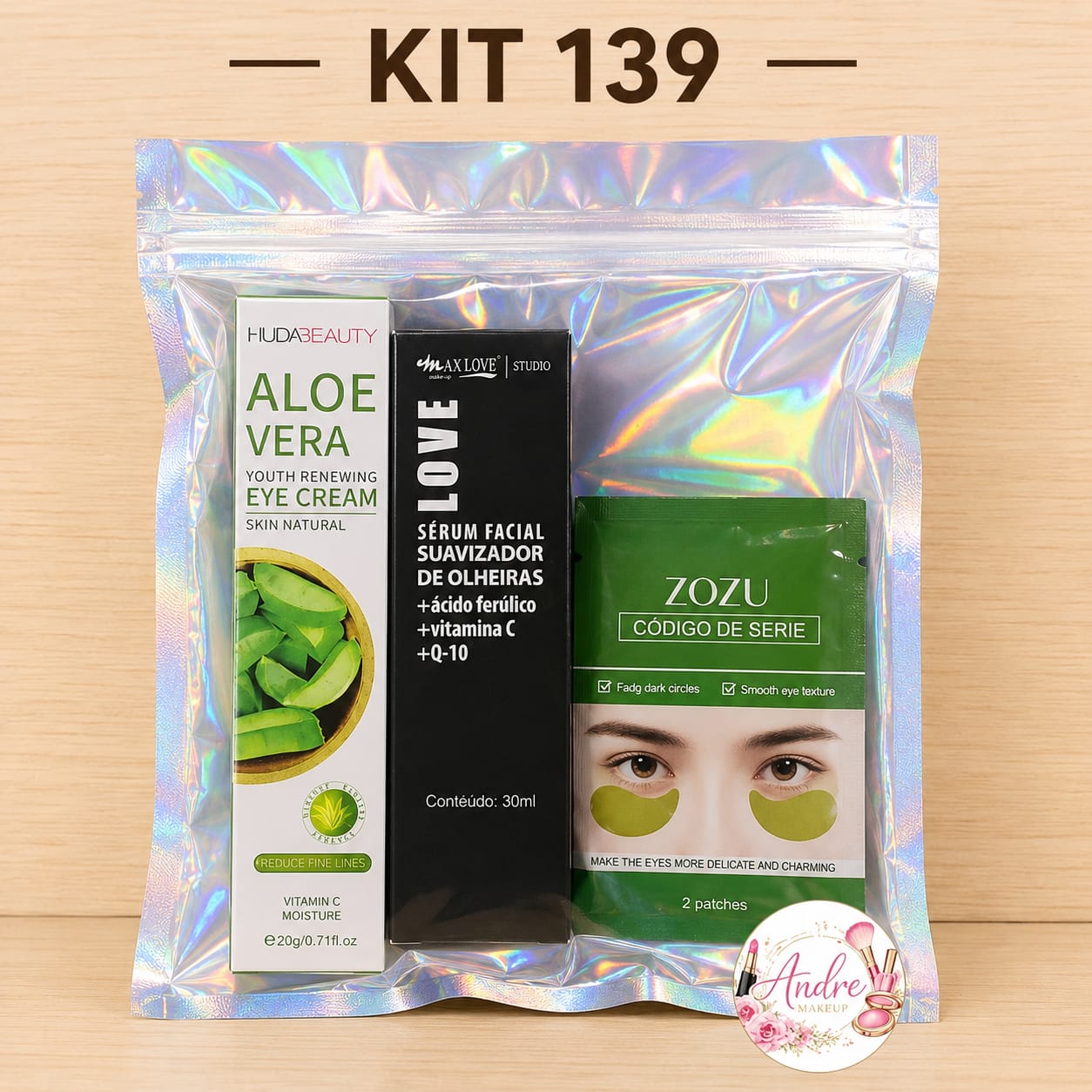 💝 KIT 139 – CONTORNO DE OJOS + SKINCARE 💝