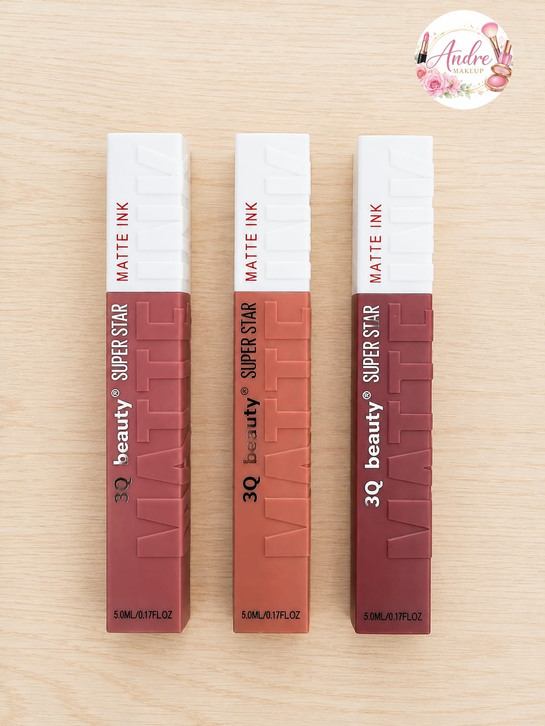 đź’‹ Lip Gloss Matte Ink 3Q Beauty