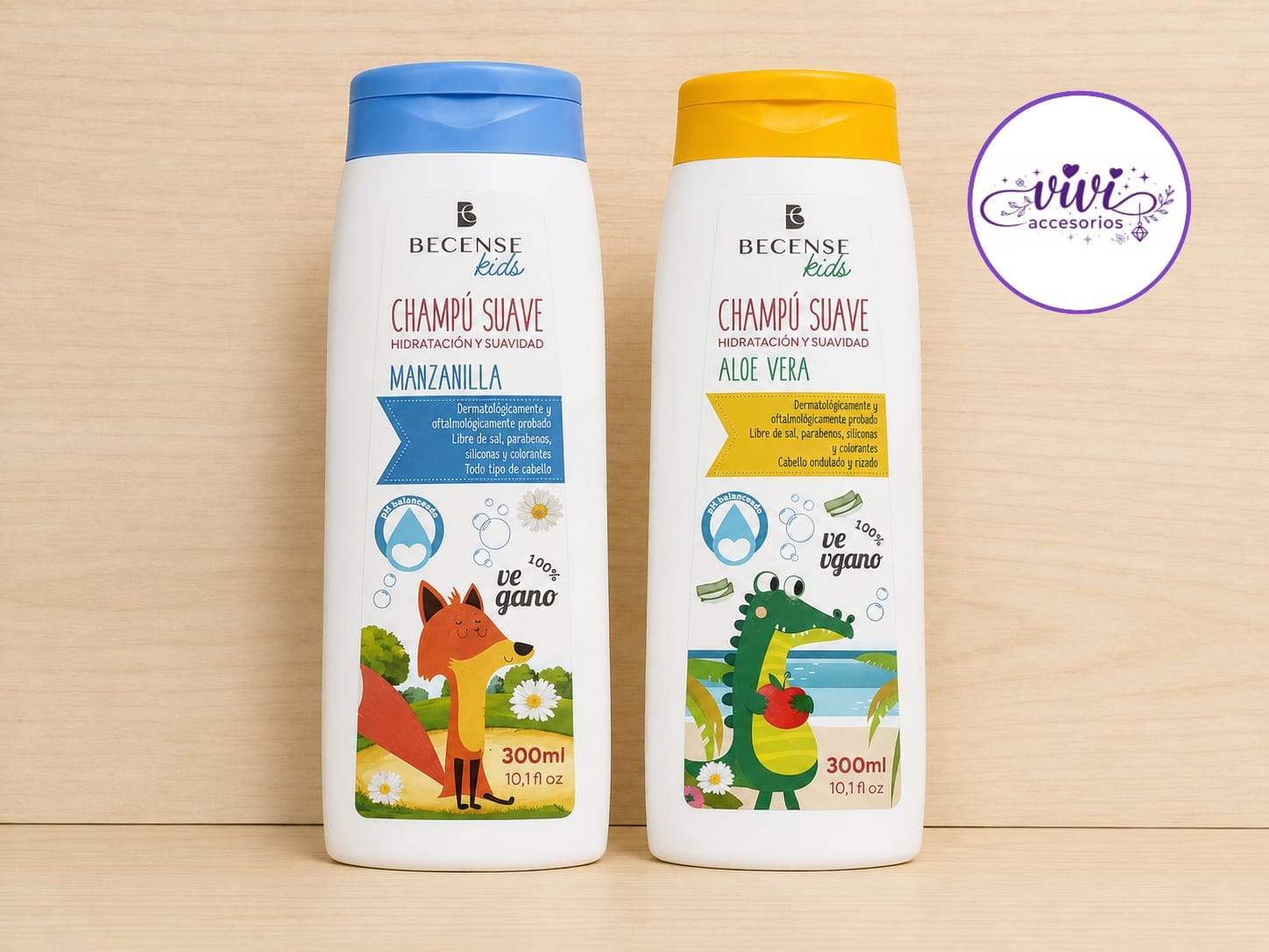 Shampoo Suave Becense Kids – Manzanilla / Aloe Vera