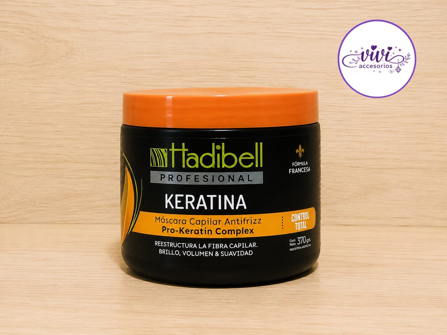 Máscara Capilar Antifrizz Keratina 570 g
