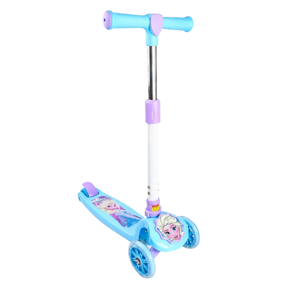 Patineta 3 Ruedas Con Luz LED Frozen Disney GH