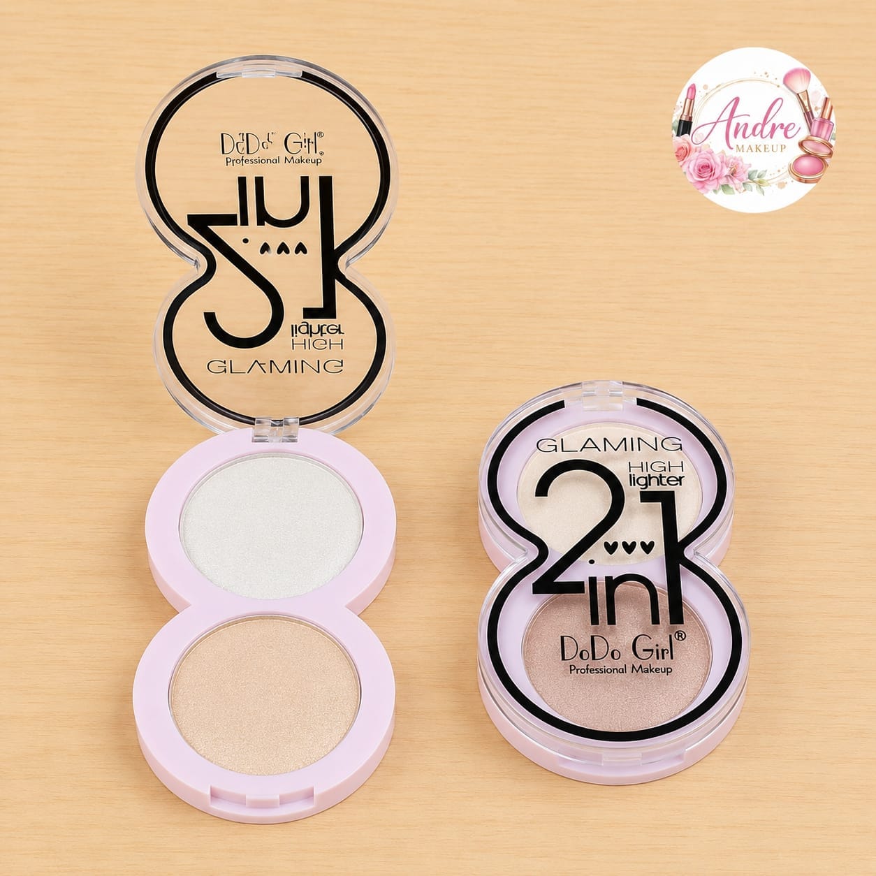 ✨💖 Iluminador Glaming Highlighter DoDo Girl