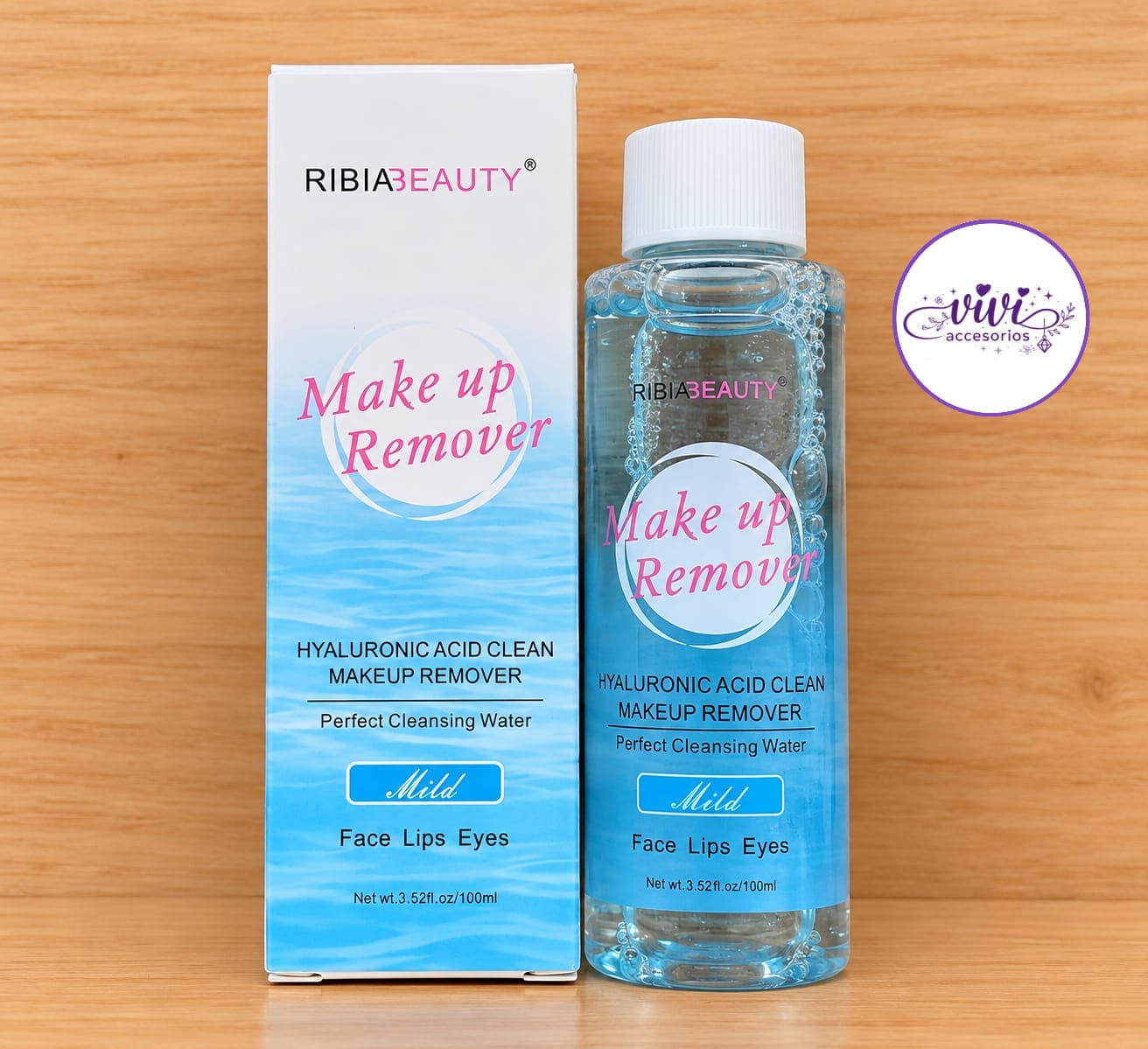 Agua Micelar Desmaquillante RIBIA BEAUTY 100 ml
