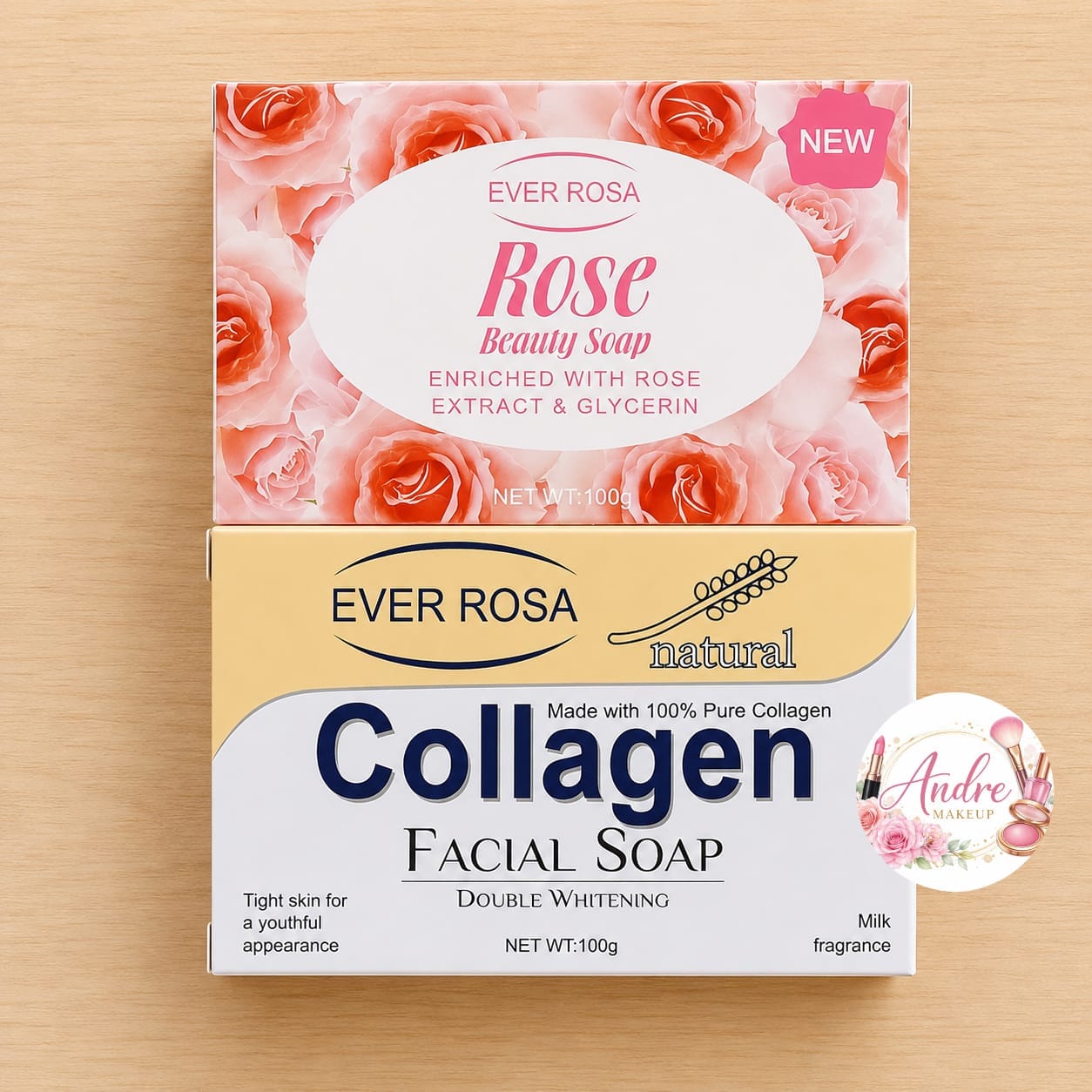 ✨ Jabones Faciales Ever Rosa ✨
