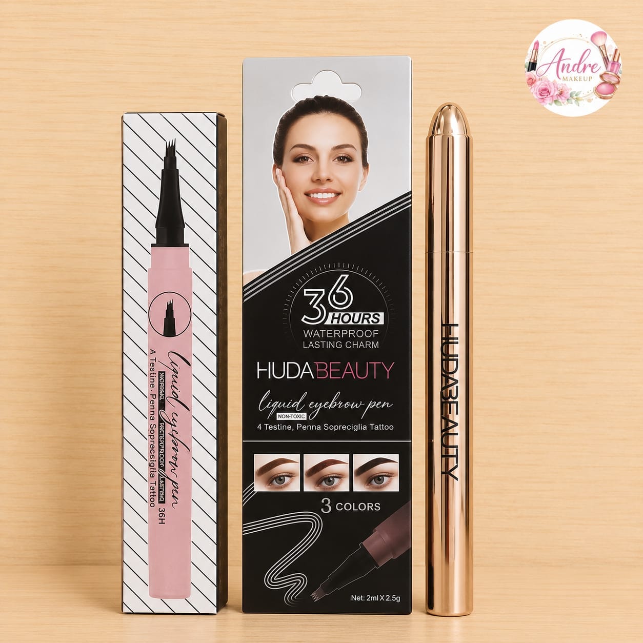 ✨Lápiz para Cejas Huda Beauty – Efecto Tattoo