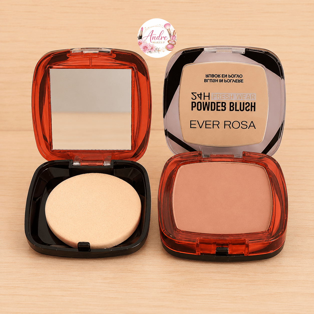 ✨ Rubor Compacto Ever Rosa 24H ✨