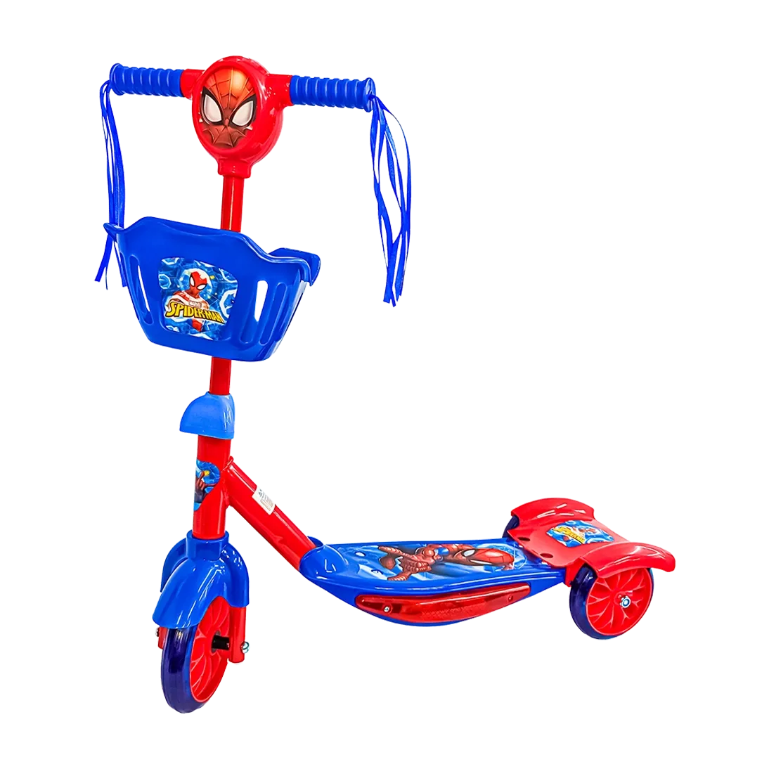 Patineta 3 Ruedas Con Luces Spider Disney