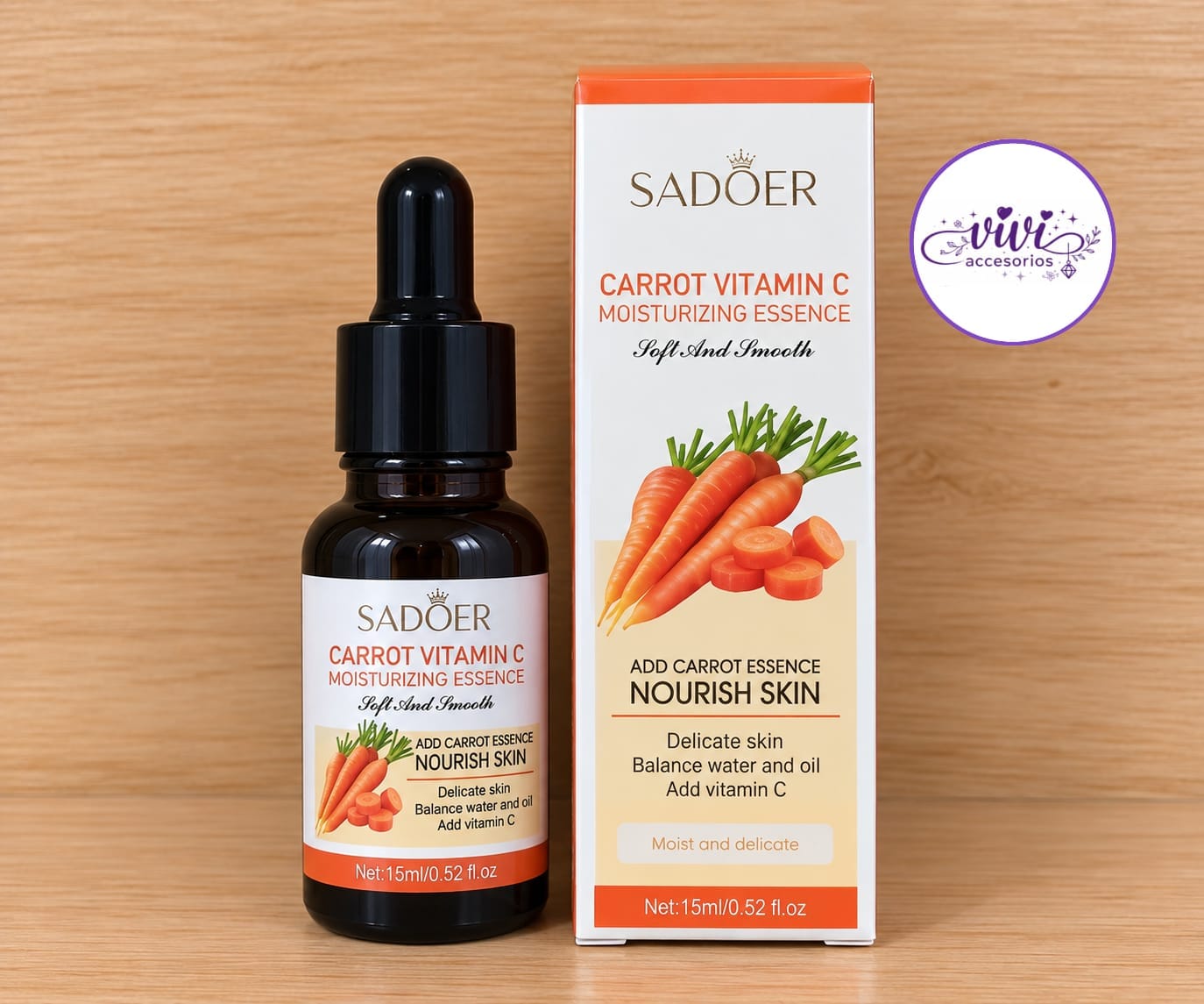 Sérum Facial SADOER Zanahoria Vitamin C