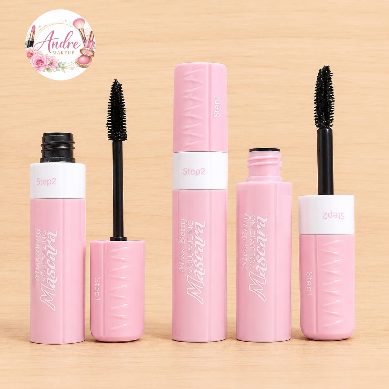 ✨ Máscara de Pestañas Voluminizadora 2 en 1 Kiss Beauty ✨