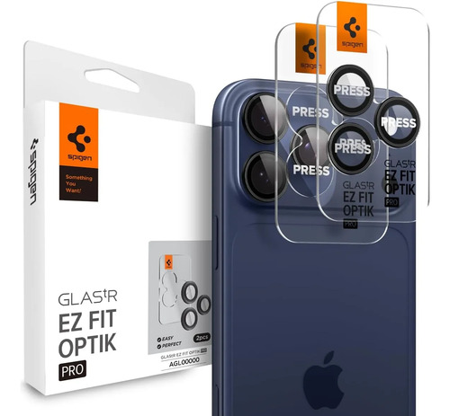 Protector Camaras Vidrio Temp iPhone 15/16/17 Pro/ Pro Max
